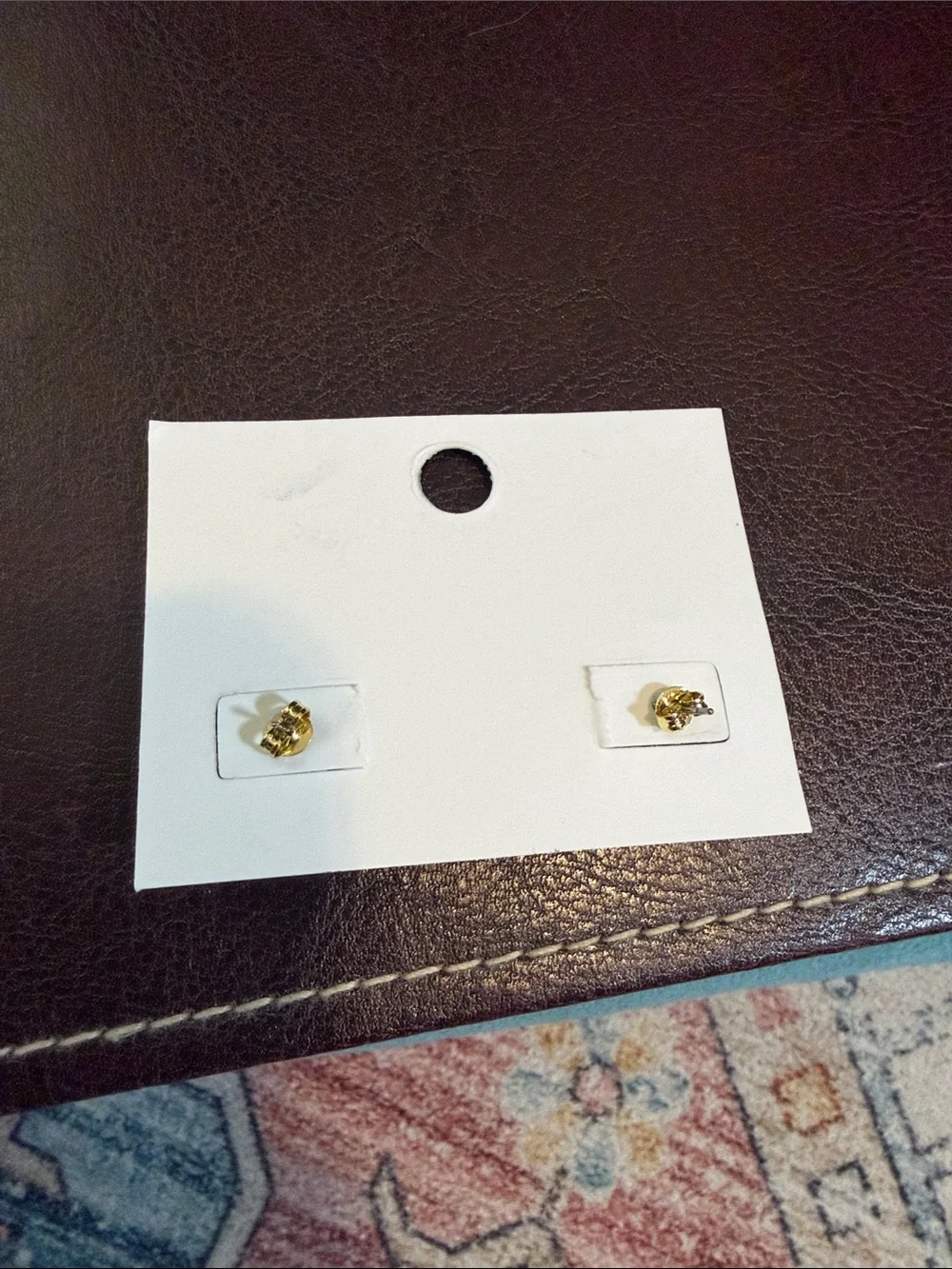 Uncommon James Double Vision Ear Climber Earrings 14K Gold Plated Statement